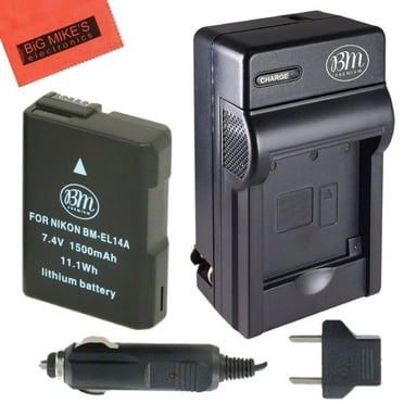 D5600 DSLR Cameras D5300 D3400 Power2000 ACD-441 Rechargeable Battery for Nikon EN-EL14a for D3200 D5500 D3300 